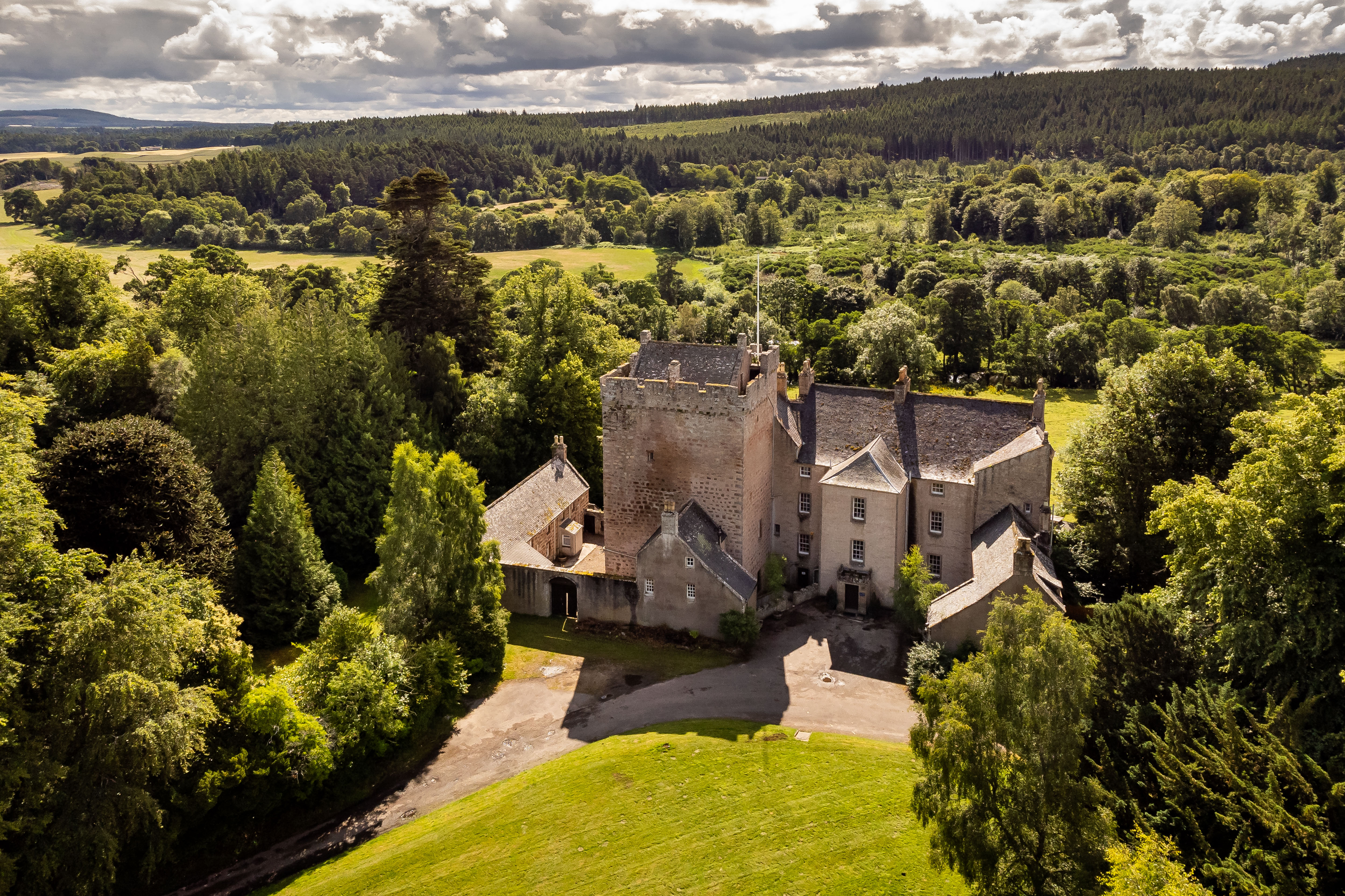 Aerial image of Kilravoch Estate