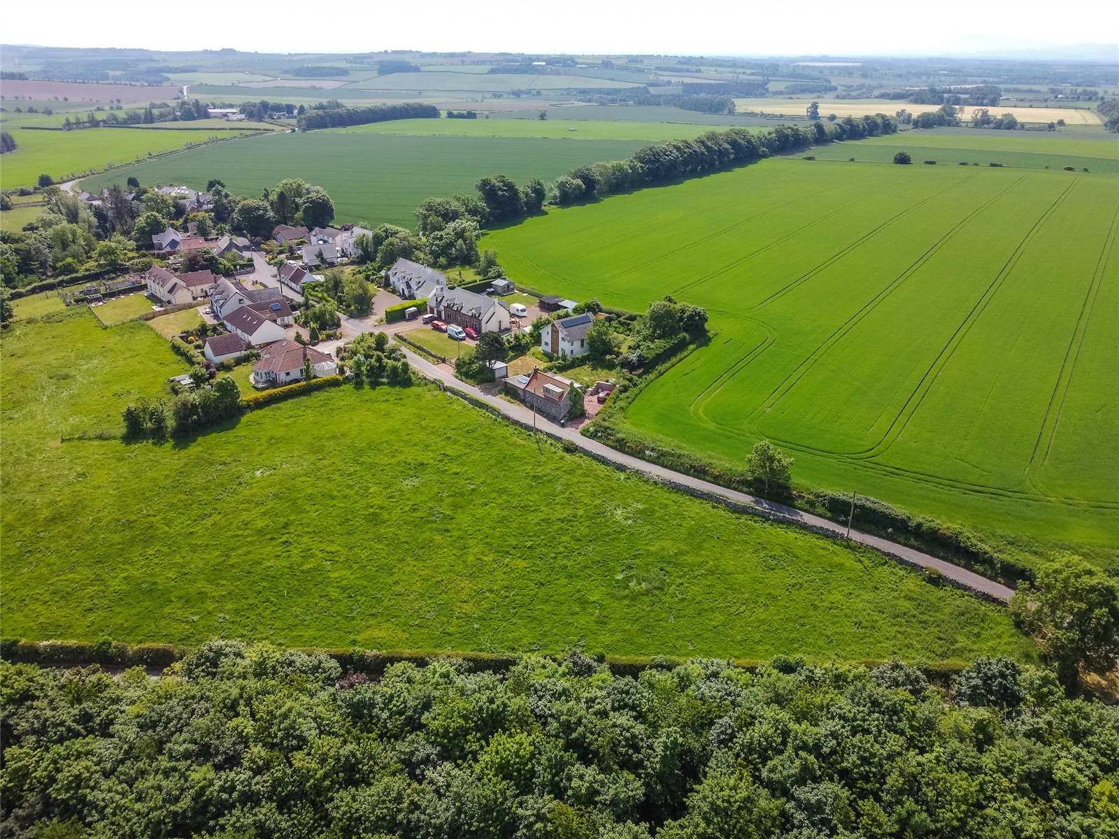 Aerial Of Plots